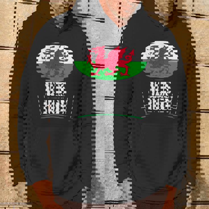 ウェールズ ラグビー チーム Cmon Cymru フラッグ パーカー ライフスタイル