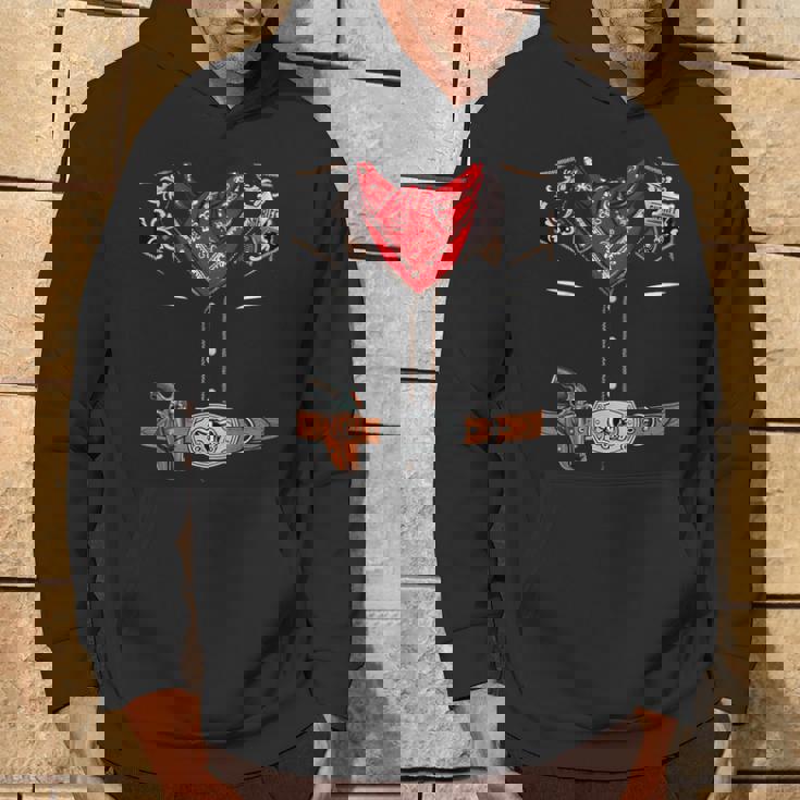 ウエスタン保安官 カウボーイベスト ハロウィンコスチューム パーカー ライフスタイル