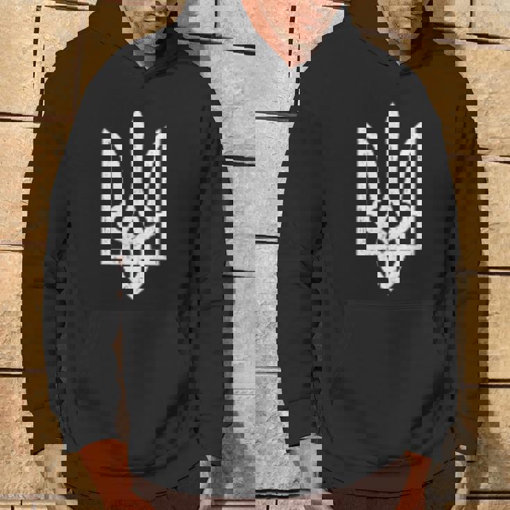 ウクライナのトライズブのシンボル ウクライナのトライデント パーカー ライフスタイル