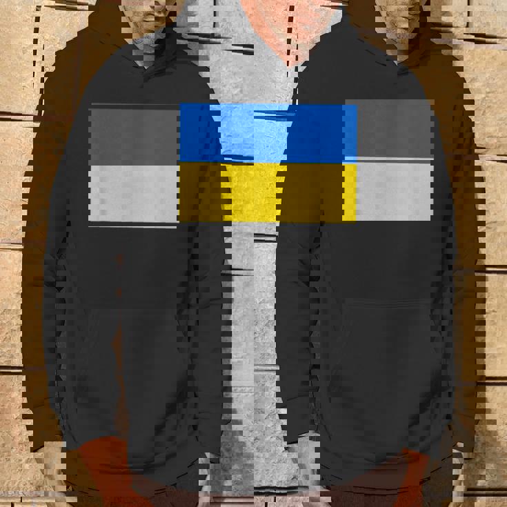 ウクライナ国旗デザイン パーカー ライフスタイル