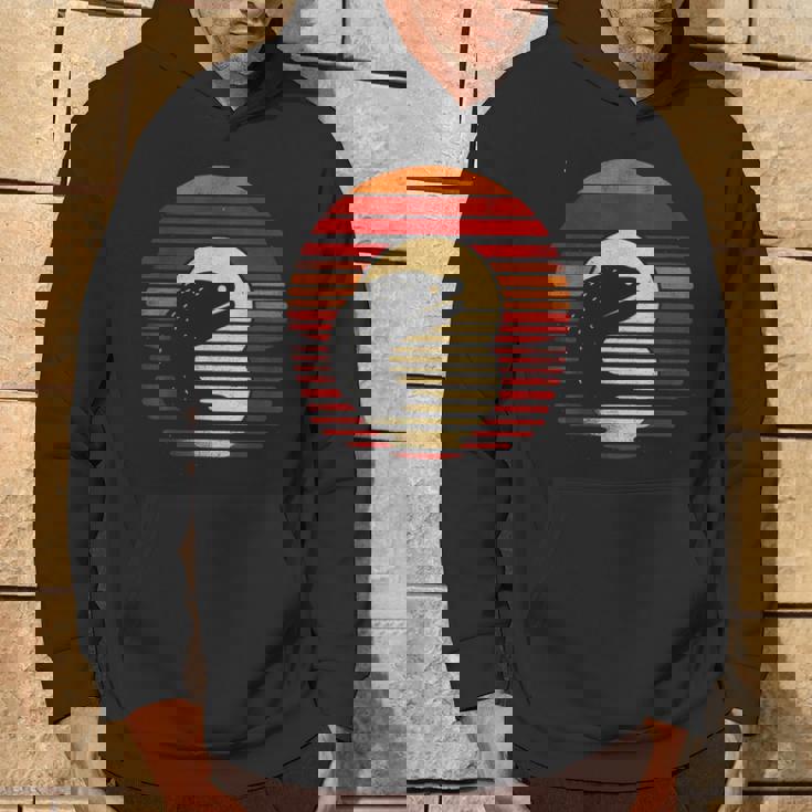 ウツボ サンセット レトロスタイル サファリ ヴィンテージ 70年代 釣り パーカー ライフスタイル