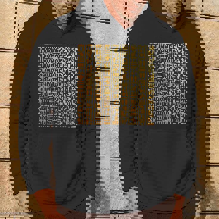 エジプトヒエログリフ ファラオ語 古代エジプト パーカー ライフスタイル