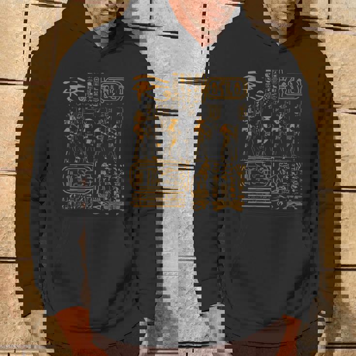 エジプト象形文字 エジプト アートデザイン パーカー ライフスタイル