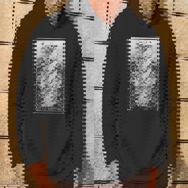 エッシャーのバベルの塔 パーカー ライフスタイル