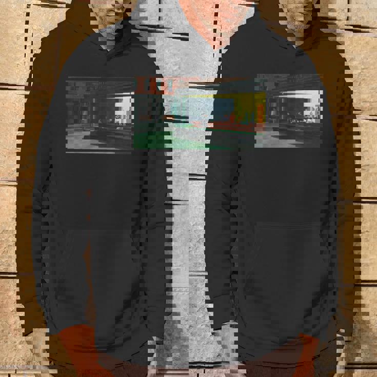 エドワード・ホッパーズ・ナイトホークス パーカー ライフスタイル