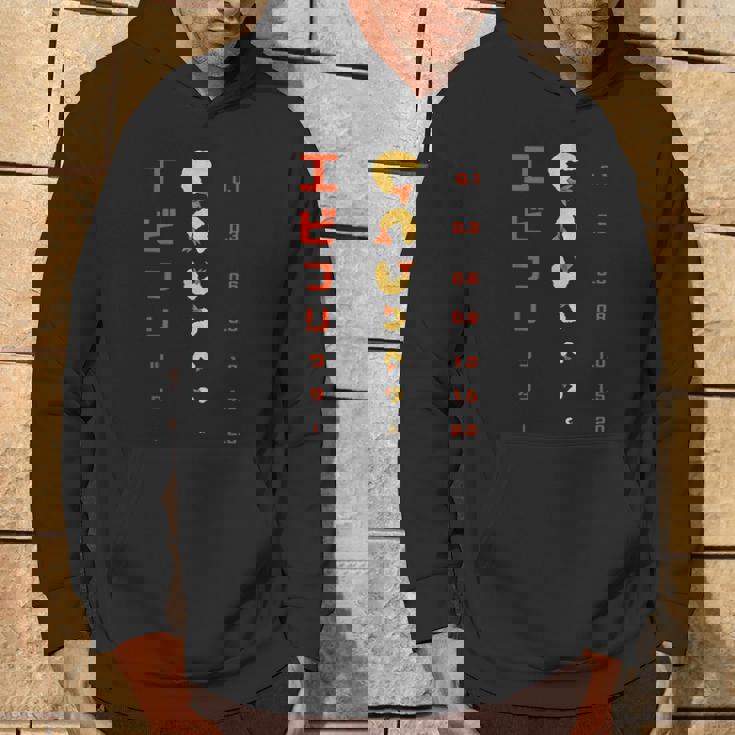 エビフリッター 視力検査 おもしろデザイン パーカー ライフスタイル