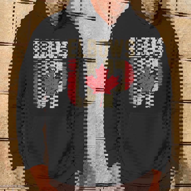 エルボーズアップ カナダ カナダ国旗 プライド 北 強い メープルリーフ パーカー ライフスタイル