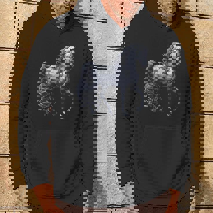 エレガントなアラビア馬のデザイン、馬好きに最適です。 パーカー ライフスタイル