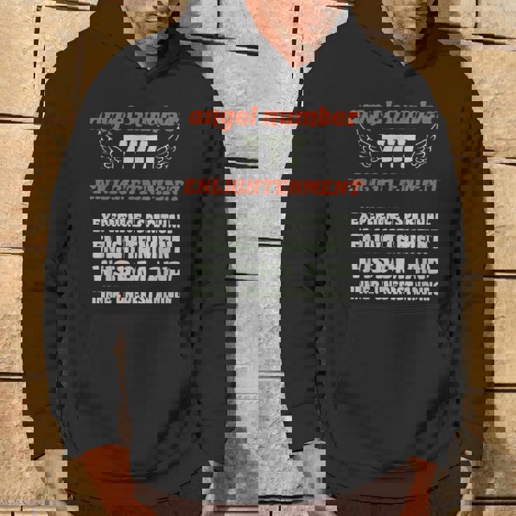 エンジェルナンバー777エンライトメント数秘術パーソナルナンバー777 パーカー ライフスタイル