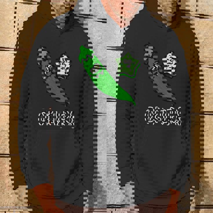 オクラさん パーカー ライフスタイル