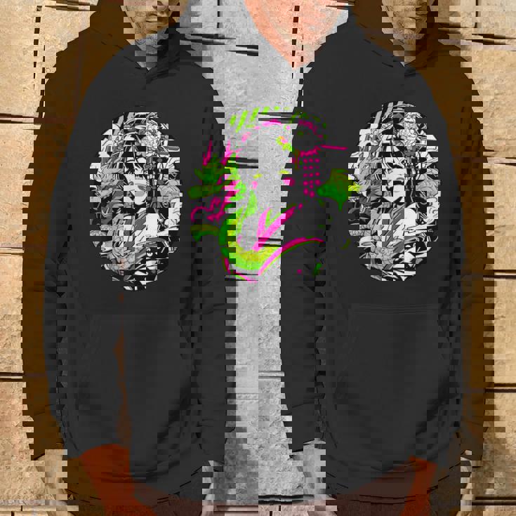 オタク愛好家のためのドラゴンボンド付きカワイイアニメ芸者 パーカー ライフスタイル