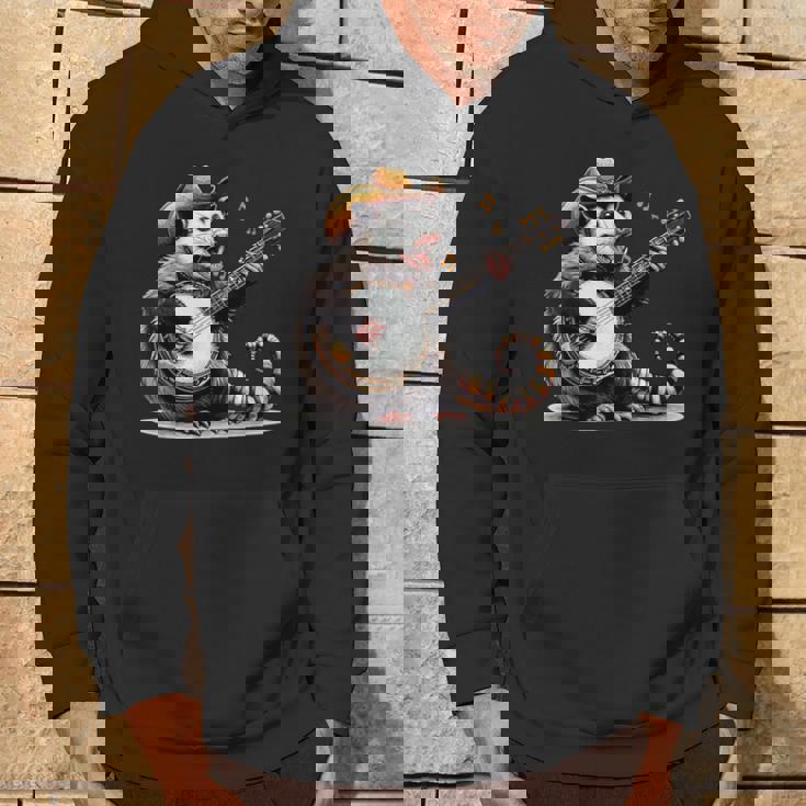 オポッサム演奏 バンジョー ギター 面白い ポッサムハット ゴミ オポッサム パーカー ライフスタイル