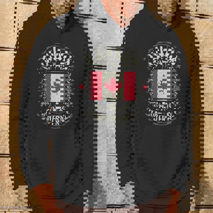 カナダは非売品です 愛国的なカナダ人 パーカー ライフスタイル