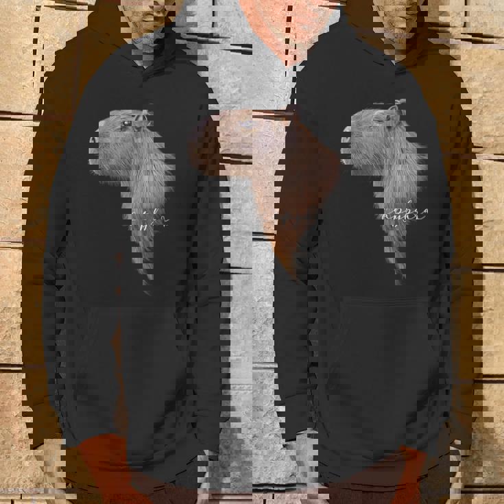 カピバラ グラフィック アート カピバラ Ro Ro Ro歯動物 アニマル ラバー パーカー ライフスタイル