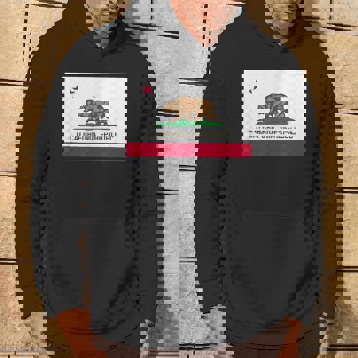 カリフォルニア州「ベアリパブリック」州旗 パーカー ライフスタイル