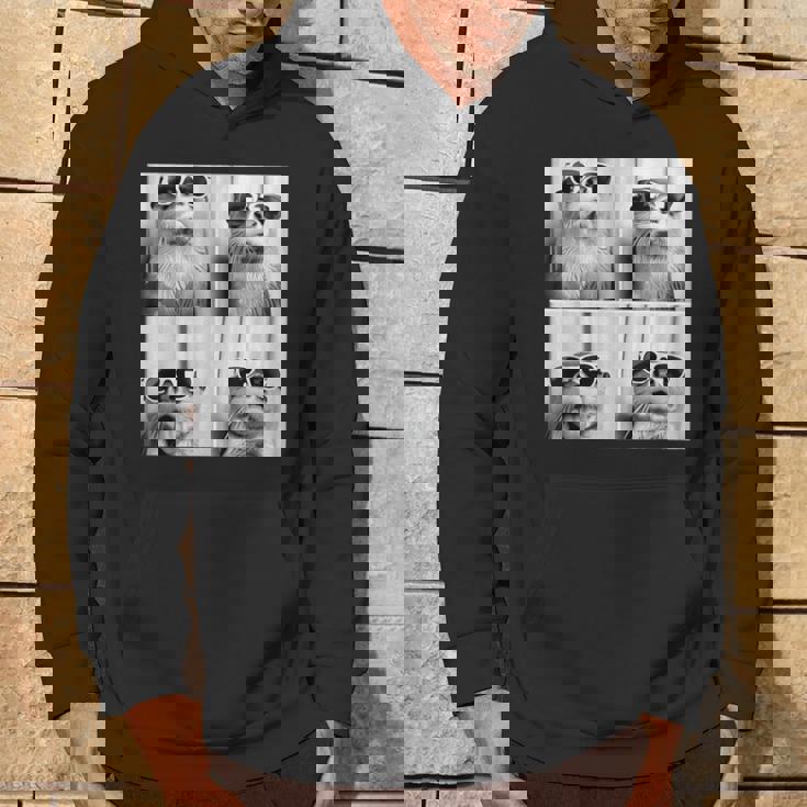 カワウソ サングラス パーカー ライフスタイル