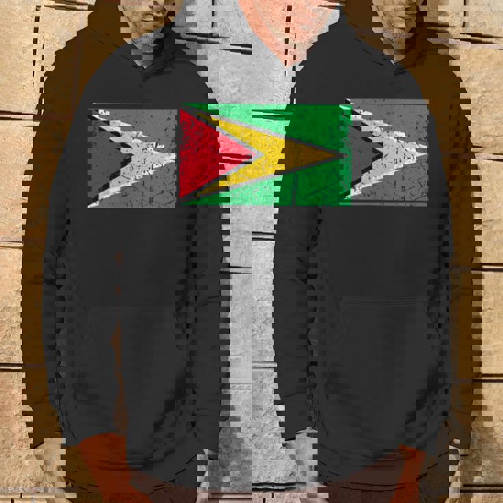 ガイアナ国旗グラフィック メンズ レディース キッズ パーカー ライフスタイル