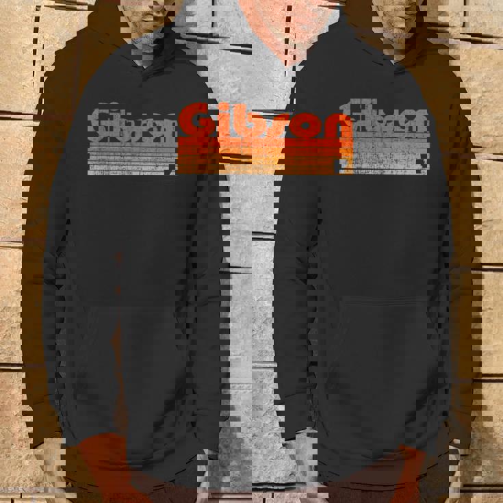 ギブソン、アーカンソーレトロ80年代スタイル パーカー ライフスタイル