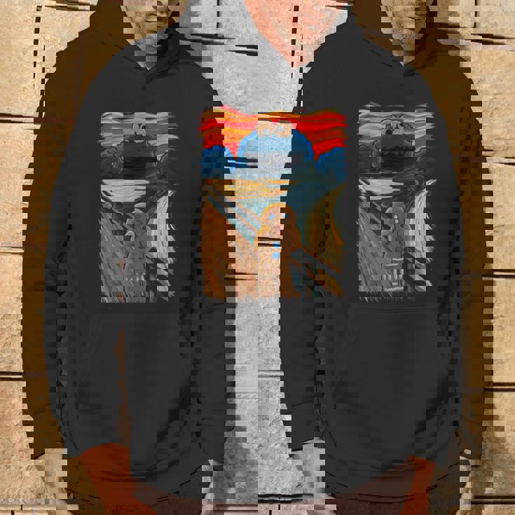 クッキー・マンチャーザ・スクリーム・ムンクモンスター・ジョーク パーカー ライフスタイル