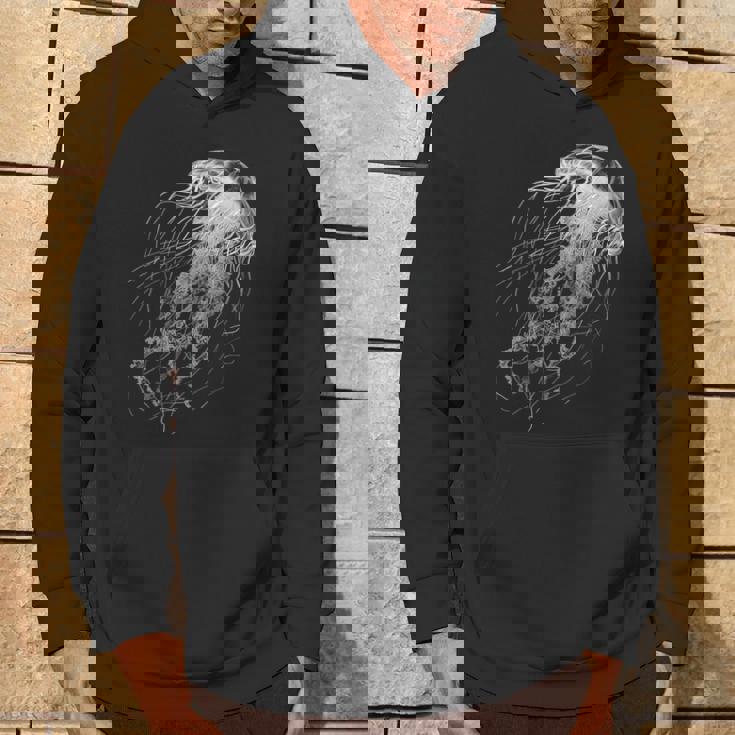 クラゲ 動物 モチーフ イラスト クラゲ パーカー ライフスタイル