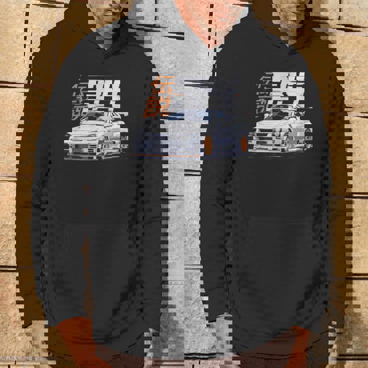 クラシック ホワイト レジェンダリー R34 リバティウォーク Jdm スカイライン パーカー ライフスタイル