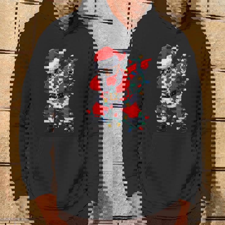 クリスマス サンタクロース ダビングダンス クリスマスライト 家族 パーカー ライフスタイル