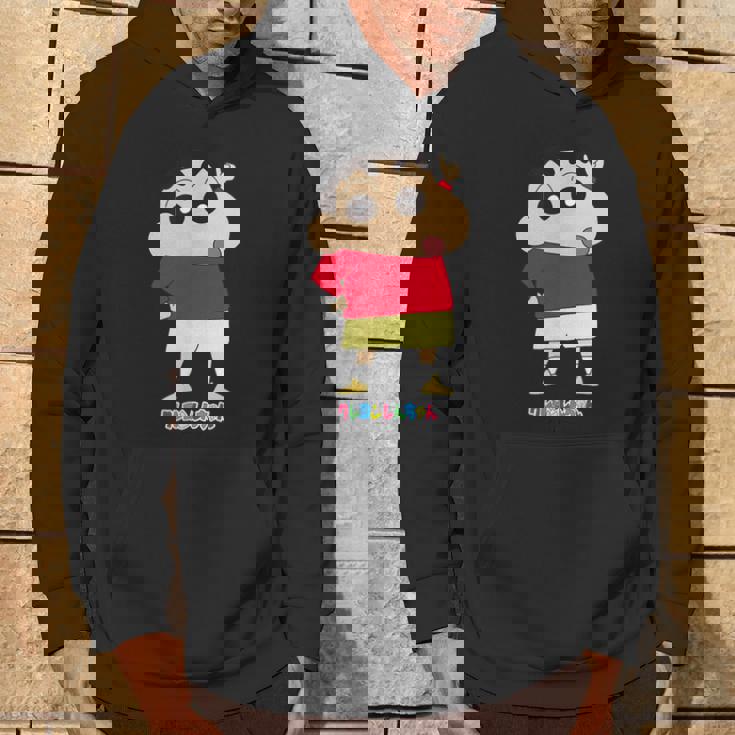 クレヨンしんちゃん しんちゃんは人気者 パーカー ライフスタイル