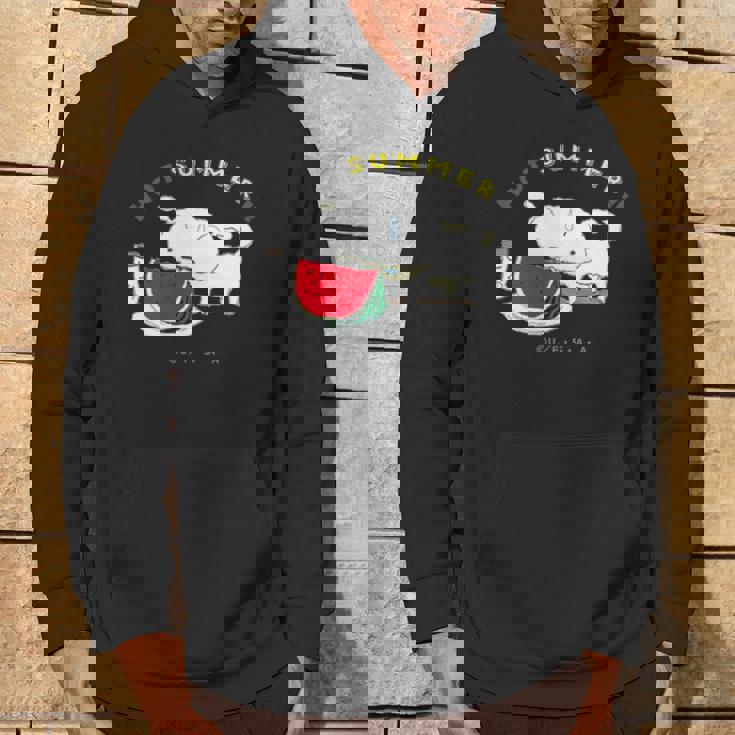 クレヨンしんちゃん シロ 夏の1日 パーカー ライフスタイル