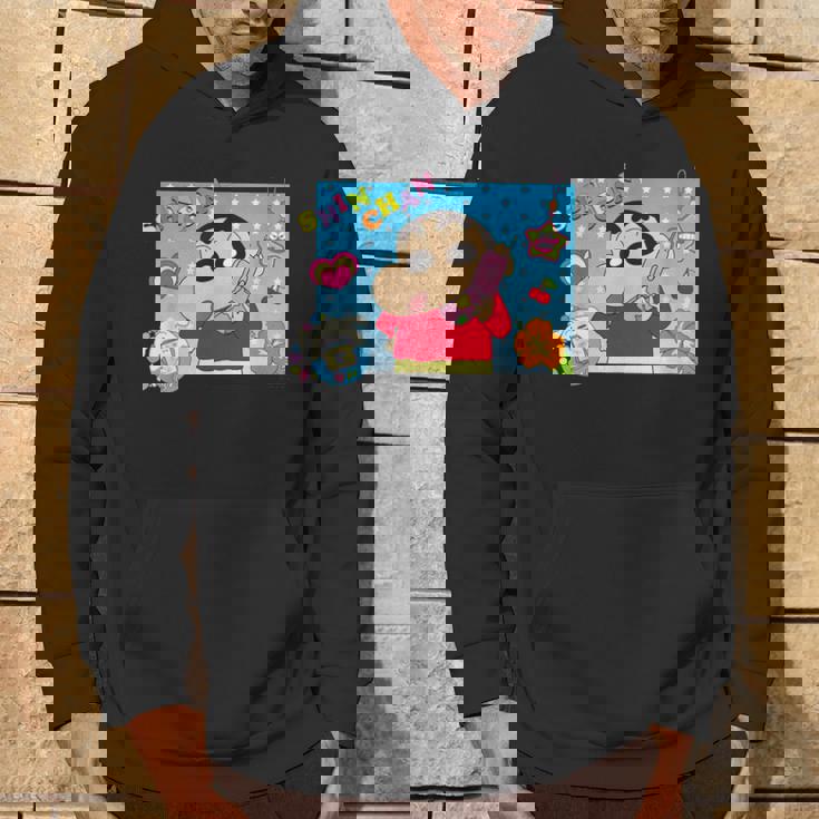 クレヨンしんちゃん 平成ごっこ しんちゃん パーカー ライフスタイル