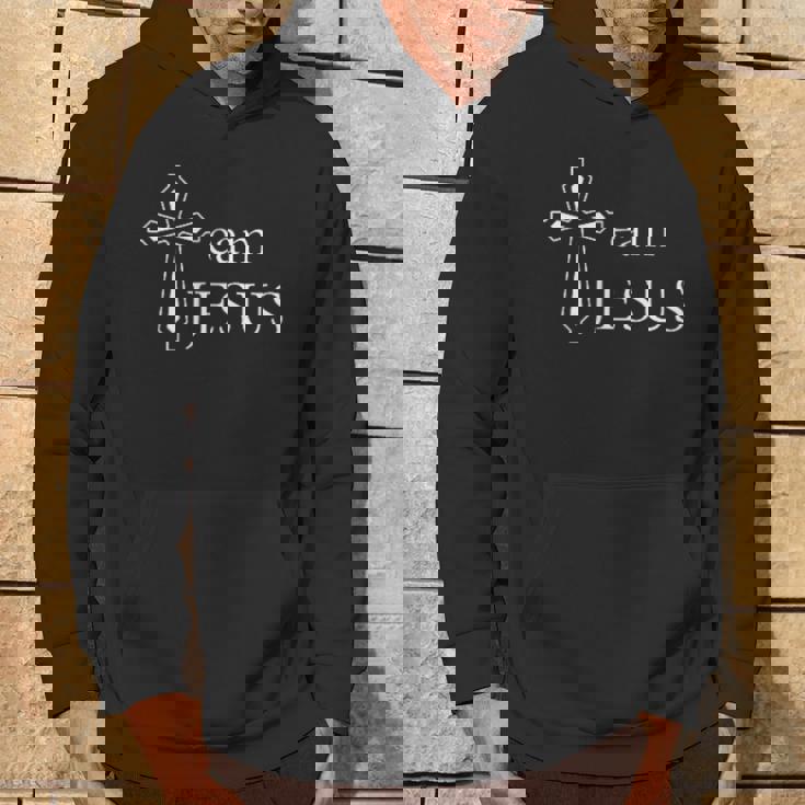 メンズ クロス 聖書チーム イエス・キリスト パーカー ライフスタイル