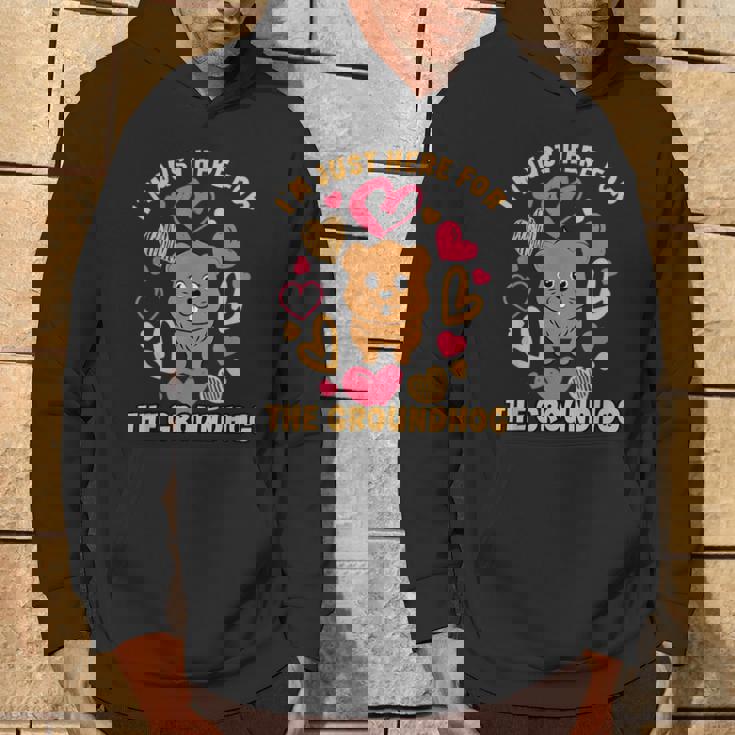 グラウンドホッグデー 2024 愛好家 2月2日 おもしろグラウンドホッグ パーカー ライフスタイル