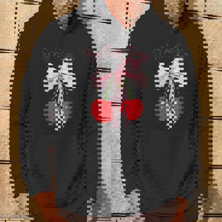 コケット さくらんぼのリボン ビッグチェリー エネルギー キュート コケット パーカー ライフスタイル