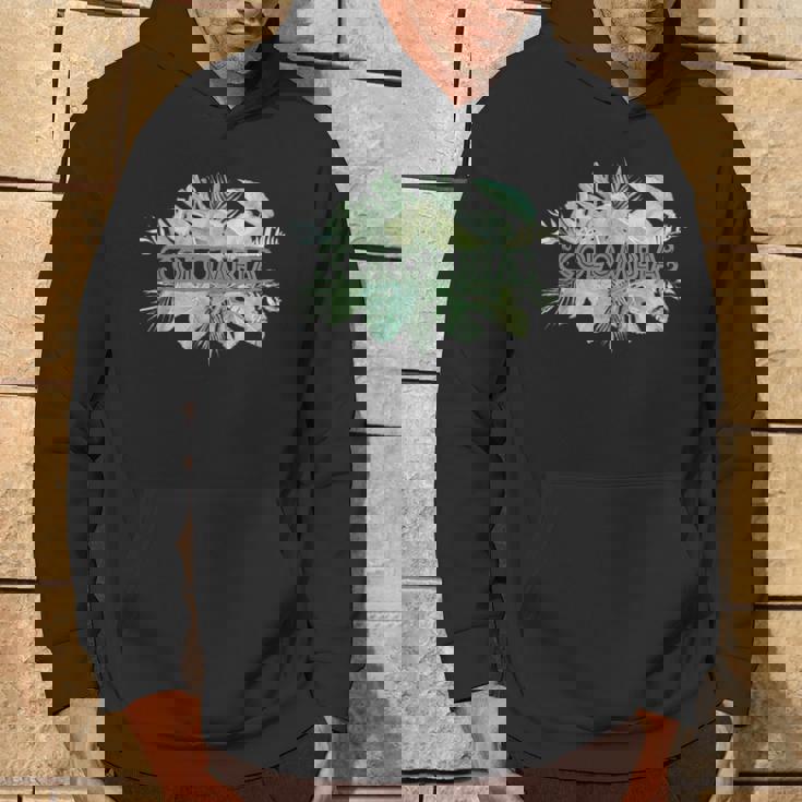 コロンビア ラテンアメリカ カリブ海 太平洋 エコツー リズム ギフト お土産 モンステラヤシ ビーチ ヤシの木 パーカー ライフスタイル