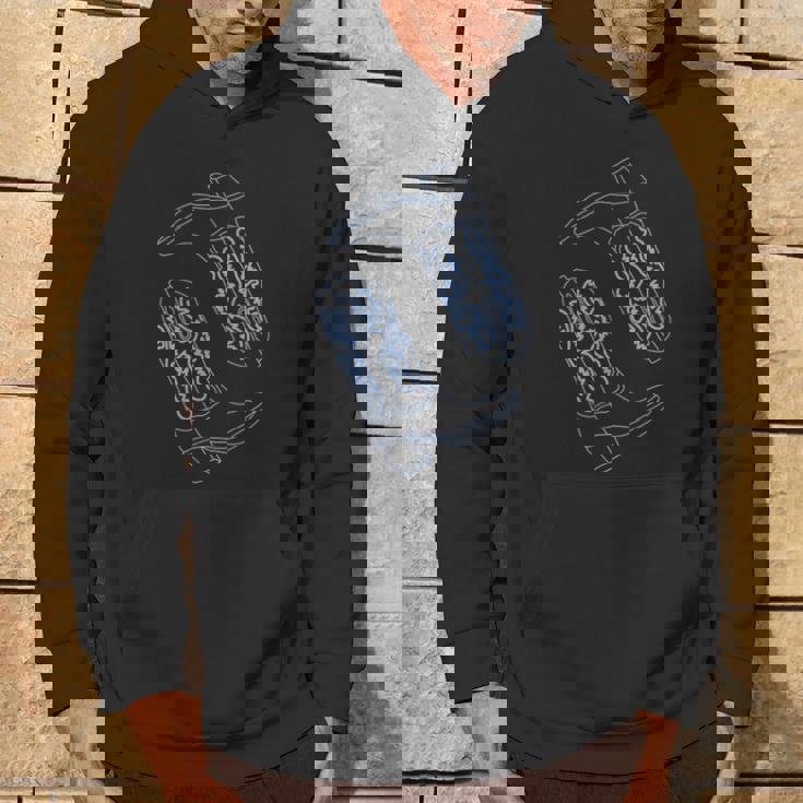 コースタル カウガール ブルー カウボーイブーツ コケット ウエスタン パーカー ライフスタイル