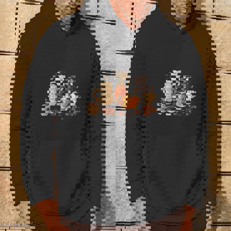 コーヒー愛好家アートギフト パーカー ライフスタイル