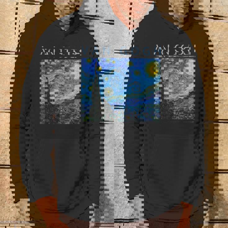 ゴッホ 面白いtシャツ おもしろ アート 星月夜 印象派 絵画 メンズ レディース 面白い 服 美術 ネタ パーカー ライフスタイル