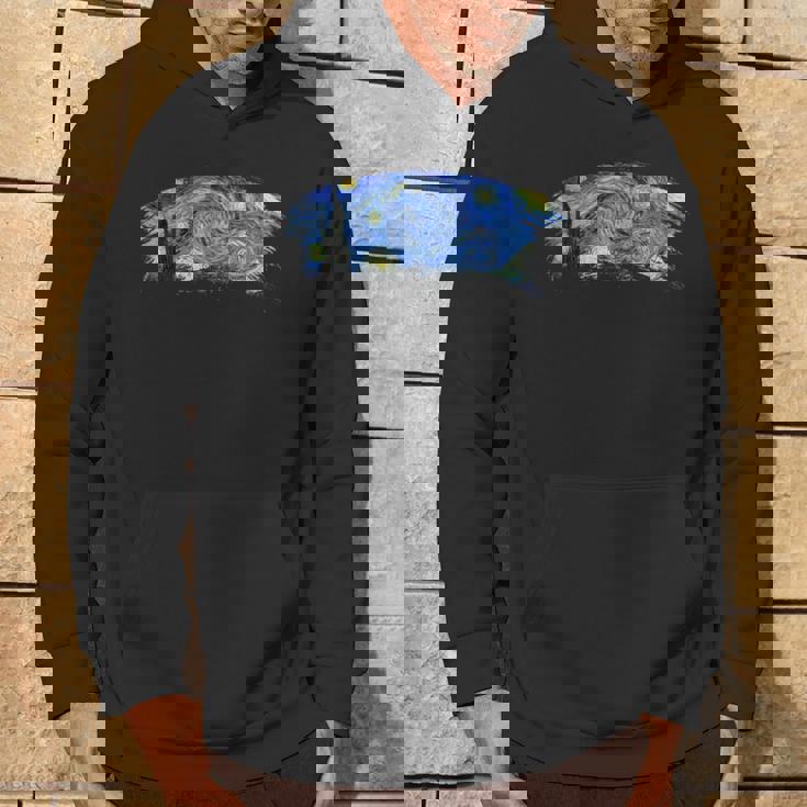 ゴッホ「星月夜」名画 パーカー ライフスタイル