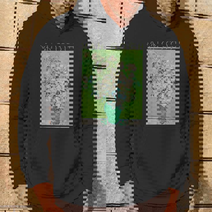 ゴッホローズアートスプリング パーカー ライフスタイル