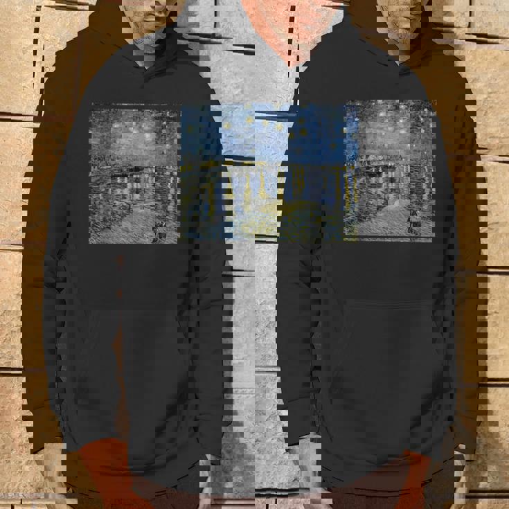 ゴッホ／ローヌ川の星月夜【世界の名画】（高精細画質）フィンセント・ファン・ゴッホ Gogh 美術館アート パーカー ライフスタイル