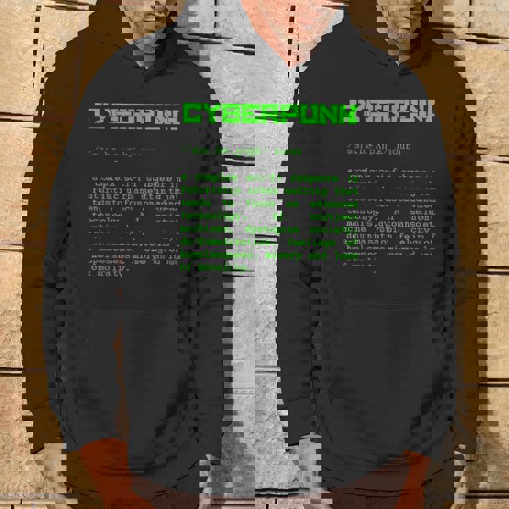 サイバーパンクの単語定義 パーカー ライフスタイル