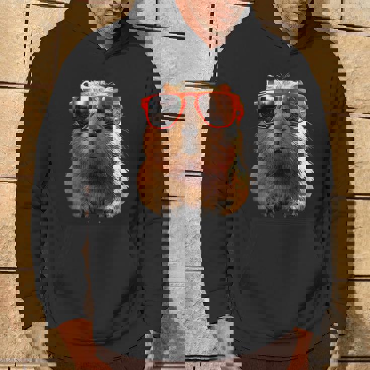 サングラスをかけたカピバラ Be Capy カピバラ げっ歯類 Capybara パーカー ライフスタイル