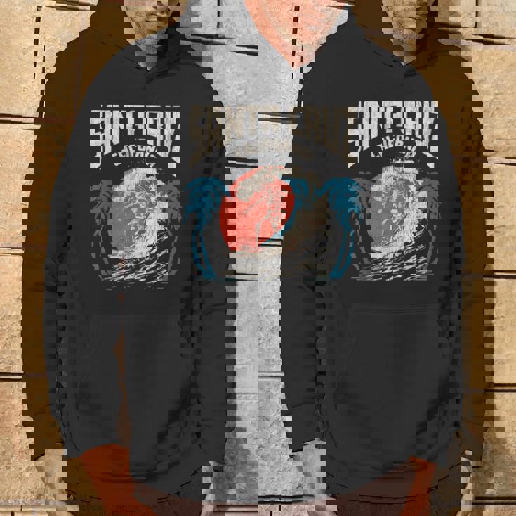 サンタクルーズ カリフォルニア サーフィン スケルトンデザイン サーファー向け パーカー ライフスタイル