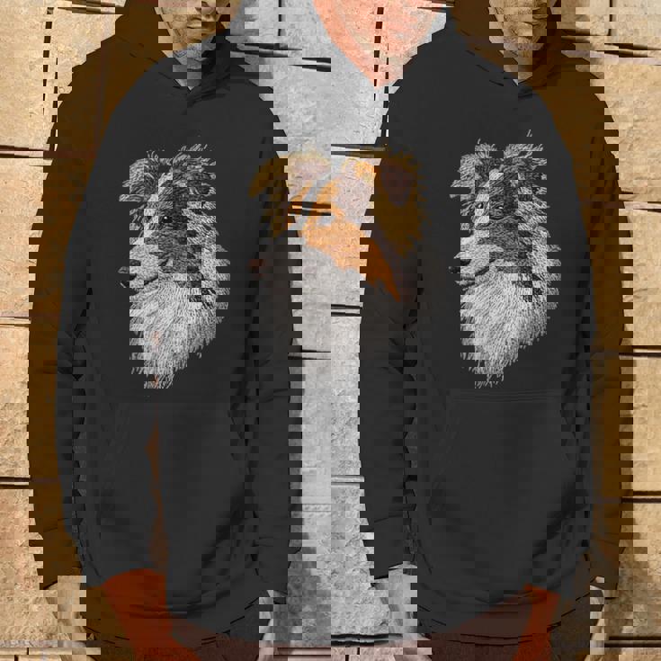 シェットランド・シープドッグ かわいい子犬の顔 犬好き ペット飼い主 パーカー ライフスタイル