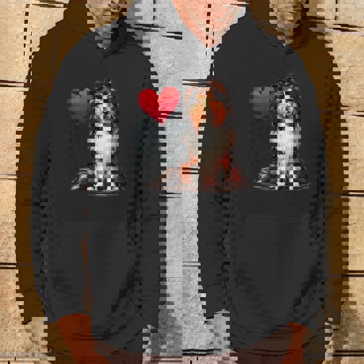 シェルティ・ドッグ・ママ、シェットランド・シープドッグ・ママ パーカー ライフスタイル