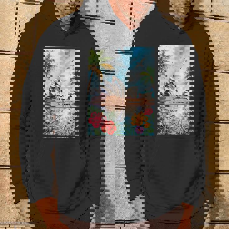 シドニーオペラハウスと南国の自然 パーカー ライフスタイル