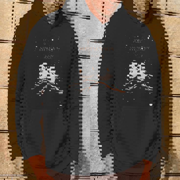 シマエナガ 雪の妖精 北海道 日本の野鳥 パーカー ライフスタイル