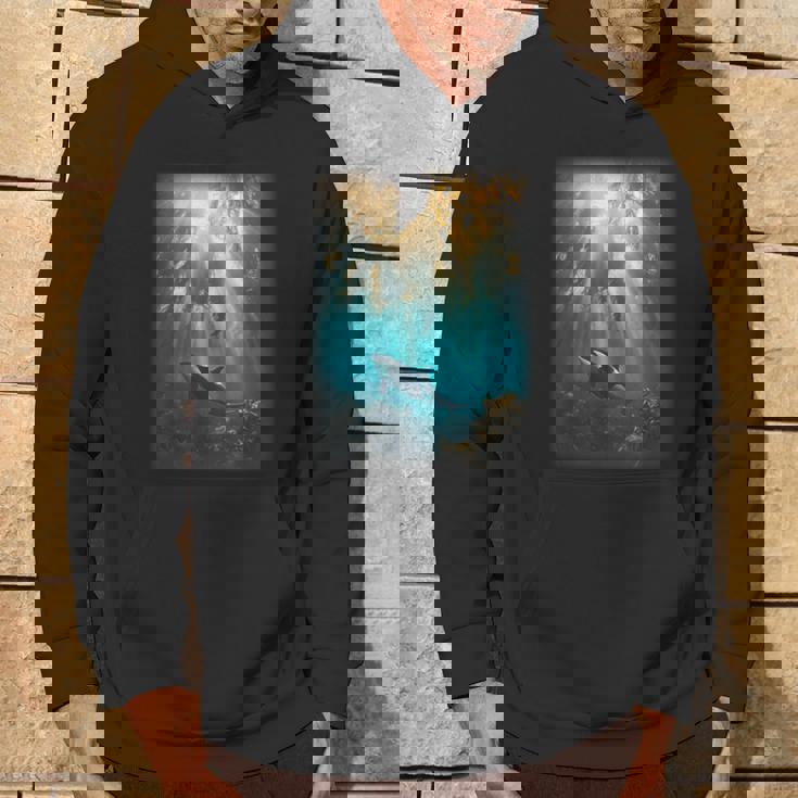 シャチが特徴的なシャチ。 パーカー ライフスタイル