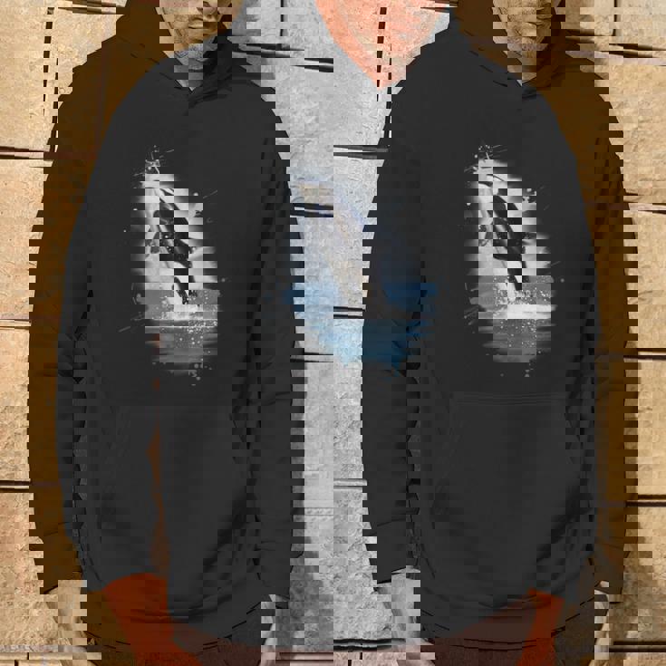 シャチとシャチのギフト パーカー ライフスタイル