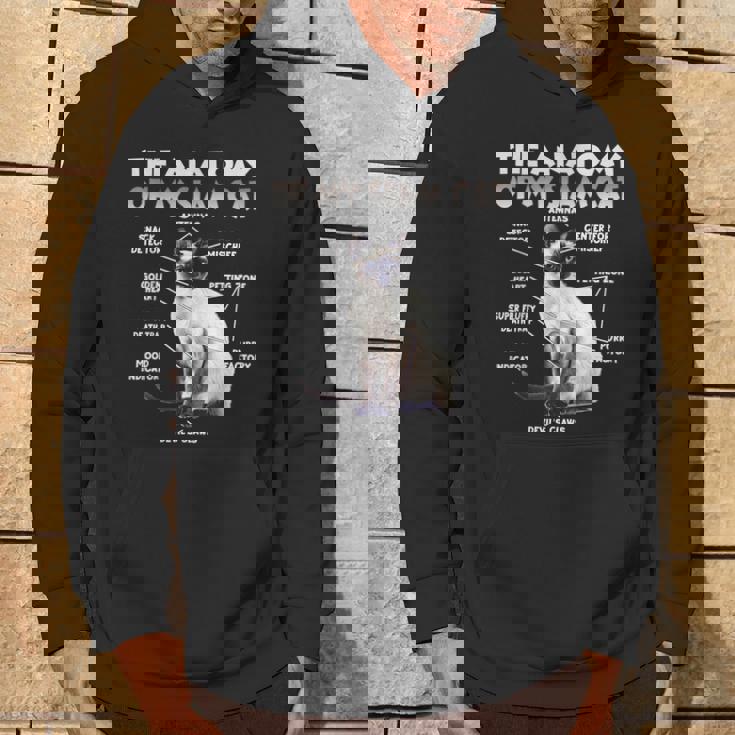 シャム猫パーカー ライフスタイル