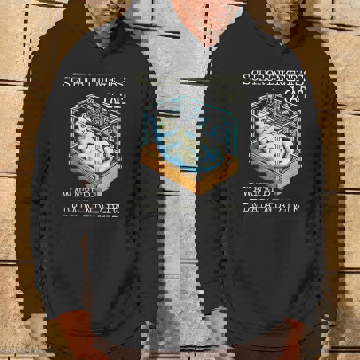 シュレディンガーの猫指名手配教授 科学物理教師 パーカー ライフスタイル